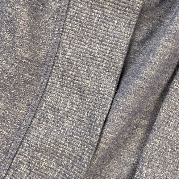 Talbots Cardigan Women Plus Size 3X Blue Open Front 3/4 Sleeve Ribbed Trim Light - Picture 4 of 10